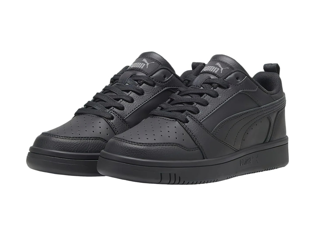 Tenis PUMA Rebound V6 Lo Negro para Niño