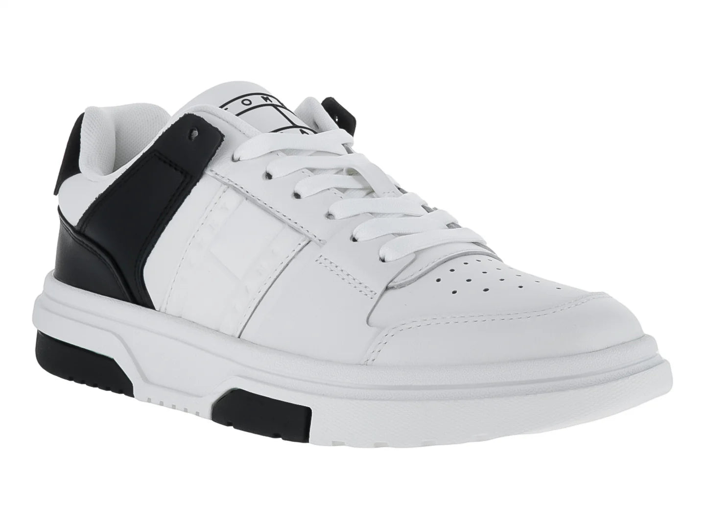 Tenis Tommy Hilfiger The Brooklyn Leather Negro para Mujer
