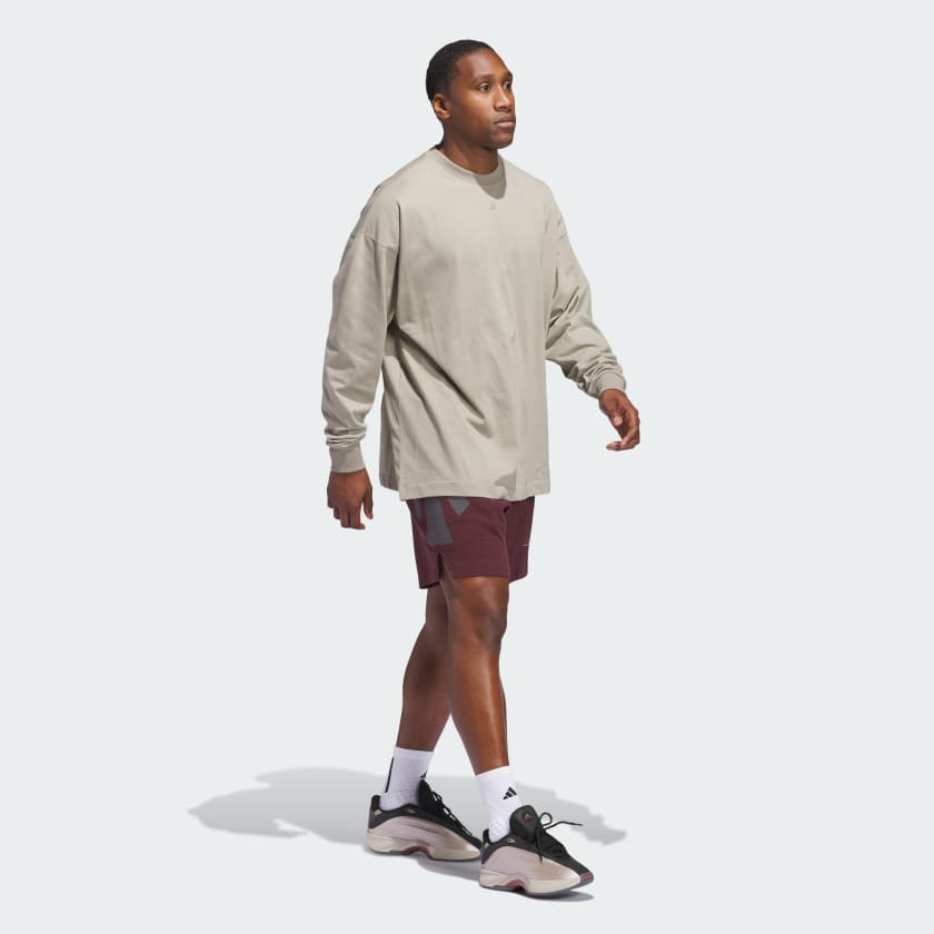 Men's adidas adidas Basketball Long Sleeve Tee (Gender Neutral)
