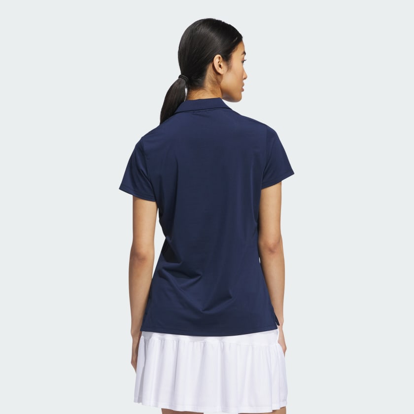 Women's adidas Ultimate365 Solid Short Sleeve Polo Shirt