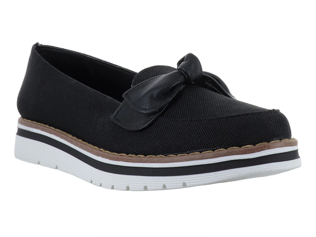 Zapatos Planos Mutante Negros para Mujer