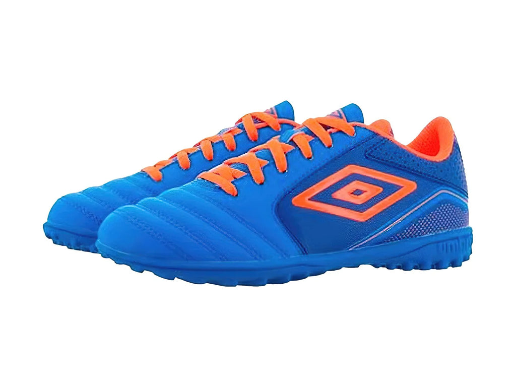 Tenis de Fútbol Umbro Classico XII LT Azul y Naranja para Niño