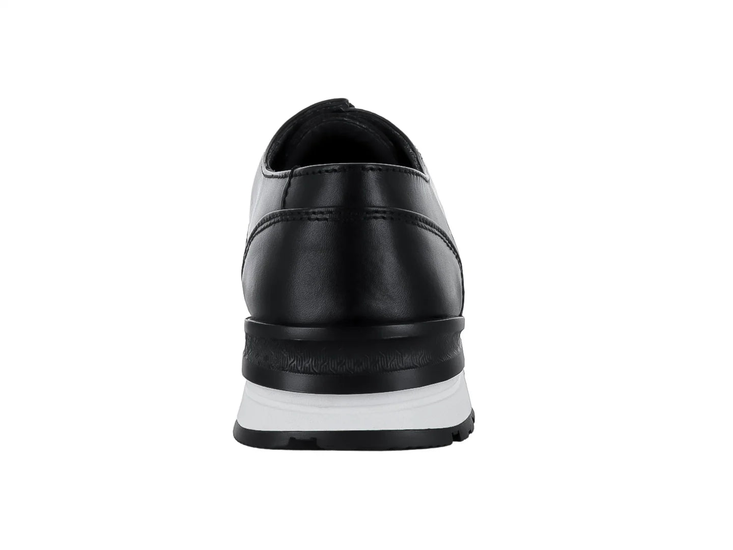 Zapatos Cuadra Negro de Piel Caimán y Ternera para Hombre