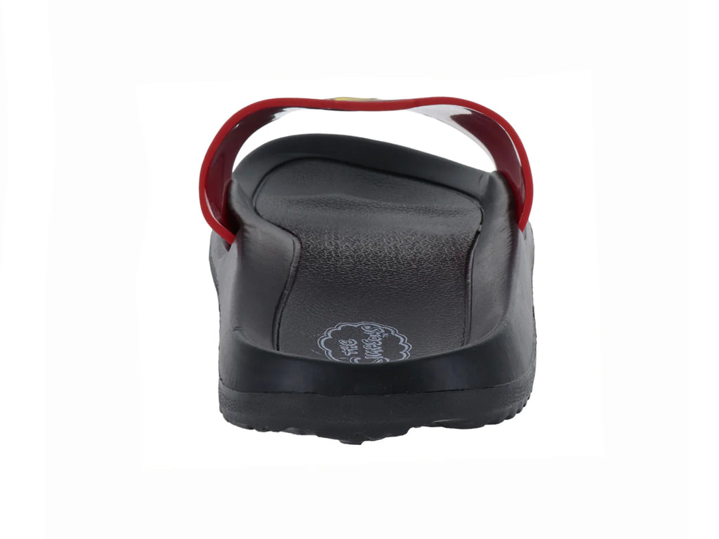Sandalias ARRA Slide Rojo Negro para Hombre