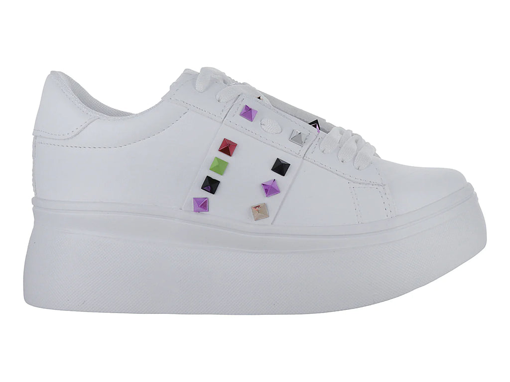 Tenis Ten Colours Roma Blanco Multicolor para Mujer