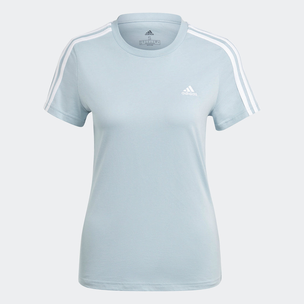 Women's adidas Essentials Slim 3-Stripes Tee