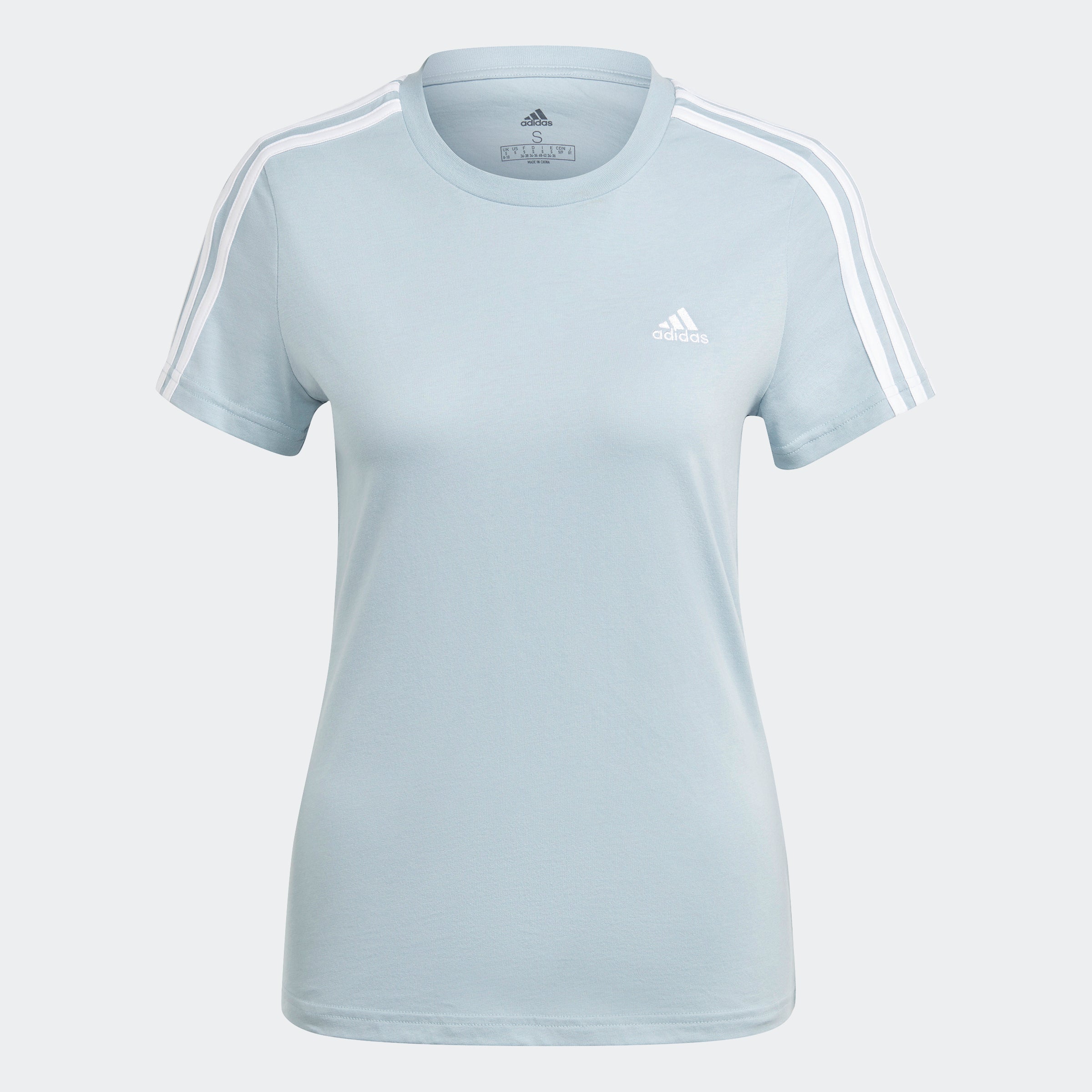 Women's adidas Essentials Slim 3-Stripes Tee