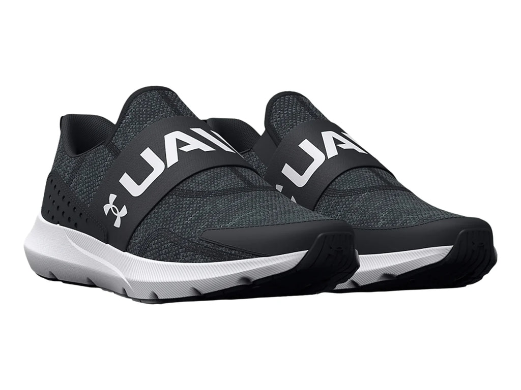 Tenis Under Armour Surge 3 Slip Negros para Niño