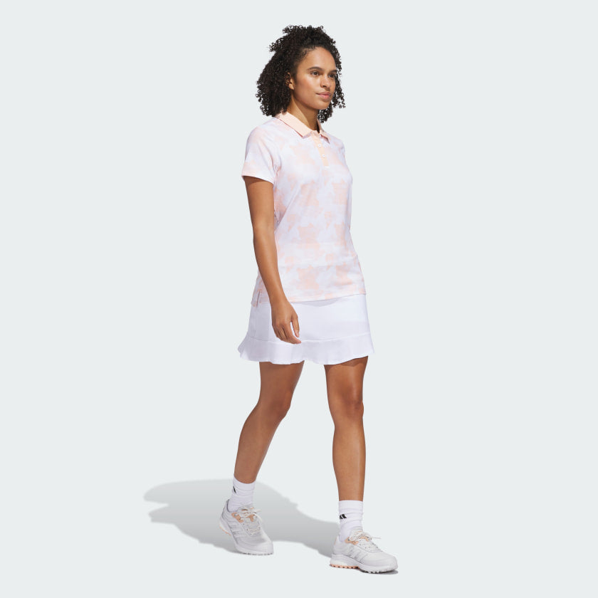 Women's adidas Ultimate365 Printed Polo Shirt