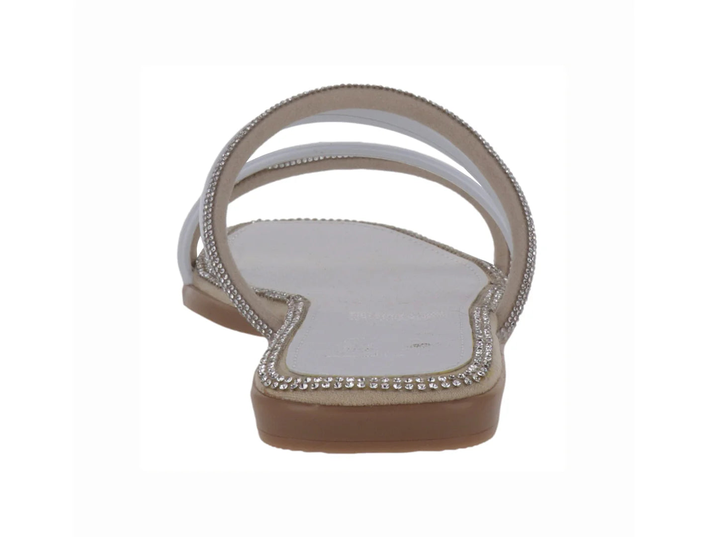 Sandalias Luna Rosa Blanco y Plata para Mujer