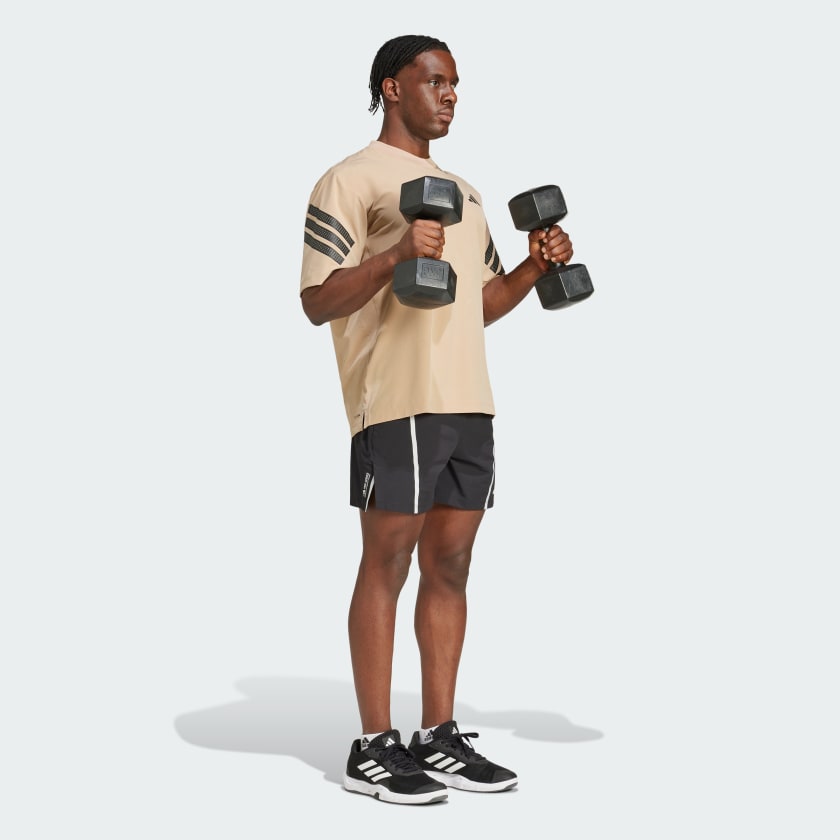 Men's adidas Gym+ 3-Stripes Woven Pump Cover