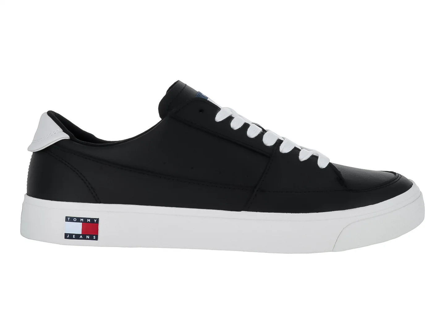 Tenis Tommy Hilfiger Vulcanized Ess Negro para Hombre