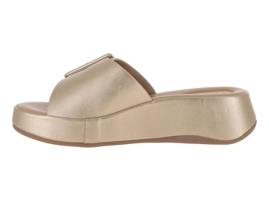 Sandalias ROZE Plataforma Dorado para Mujer