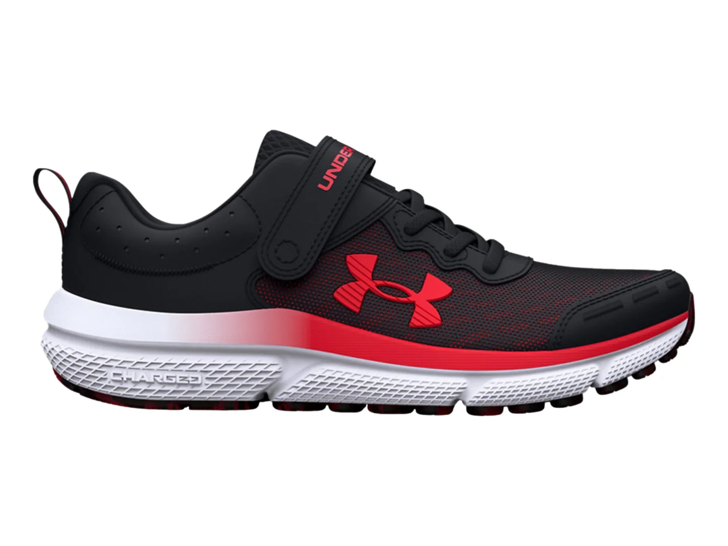 Tenis Under Armour BPS Assert 10 AC Negro para Niño