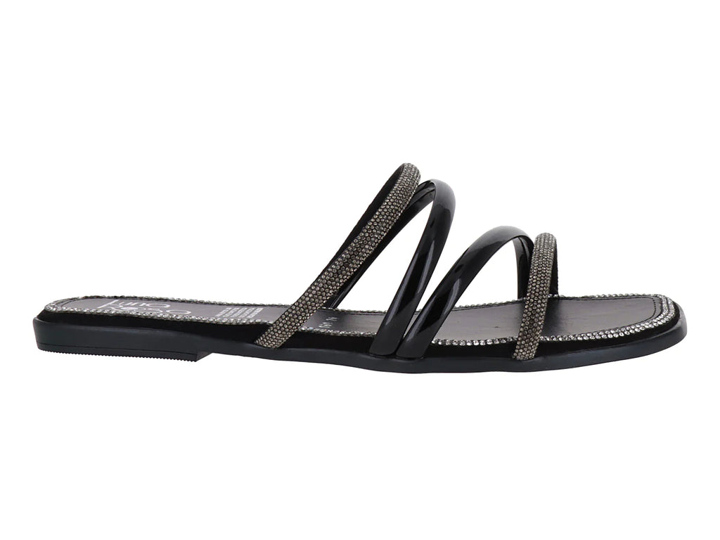 Sandalias Luna Rosa Negro para Mujer