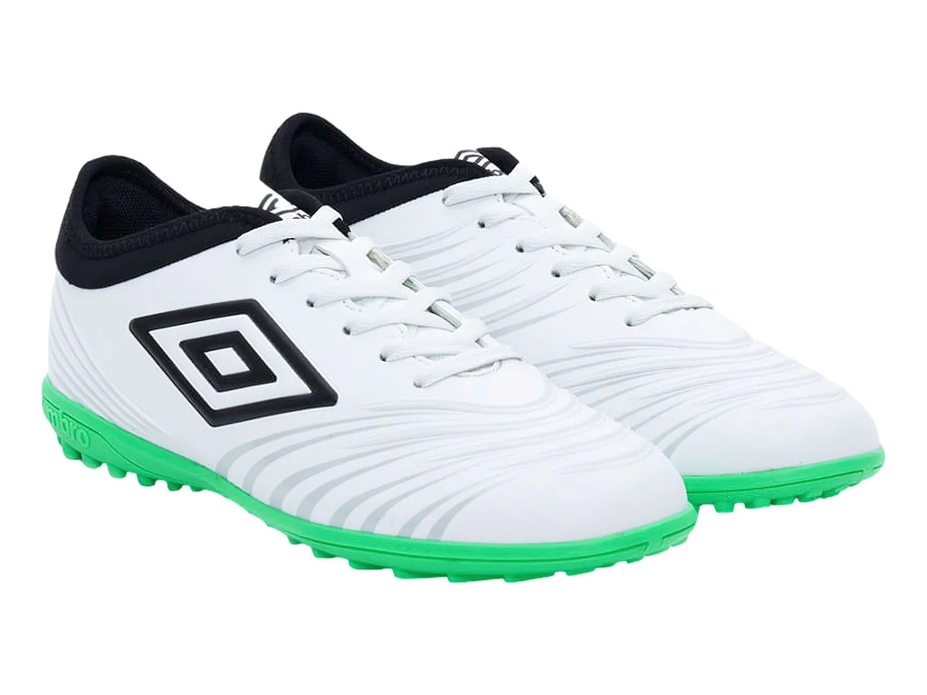 Tenis de Fútbol Umbro Toccare III Blanco y Verde para Hombre
