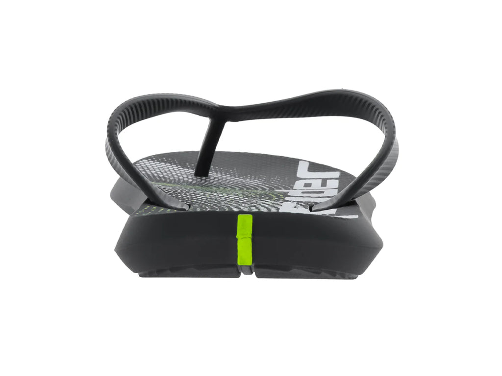 Sandalias Rider Negro con Verde para Hombre