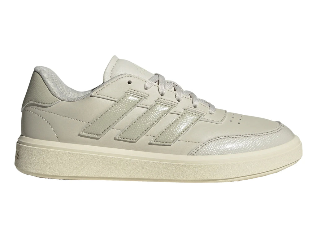Tenis Adidas Courtblock Gris y Blanco para Mujer