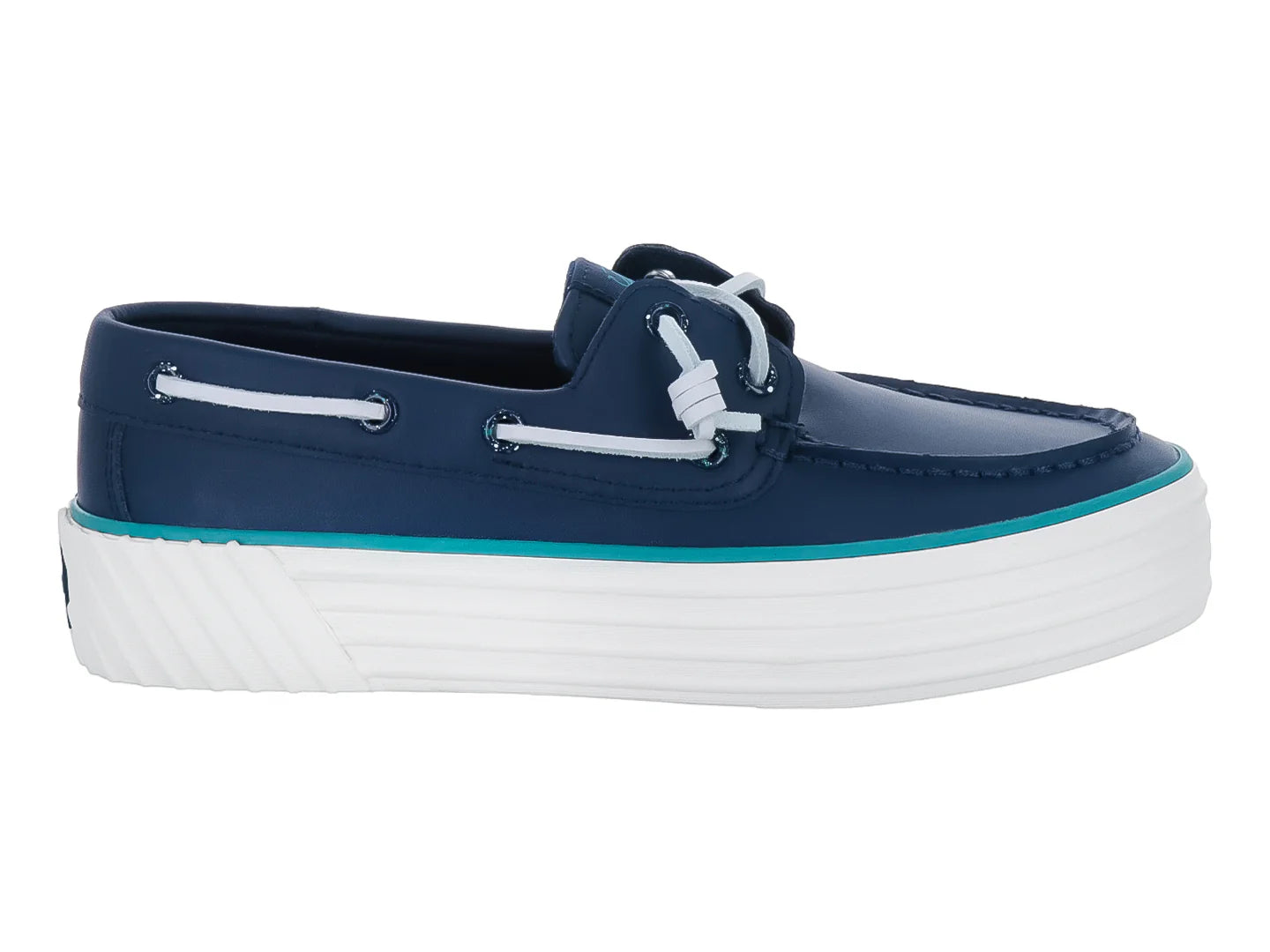 Zapato Náutico Sperry Bahama 20 Plataforma Azul Marino para Mujer