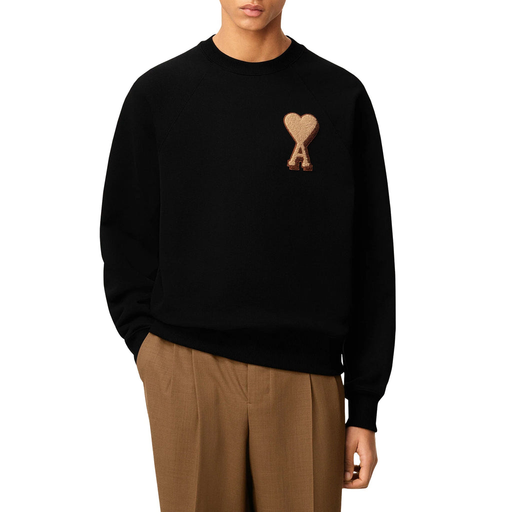 AMI Paris Ami De Coeur Patch Sweatshirt