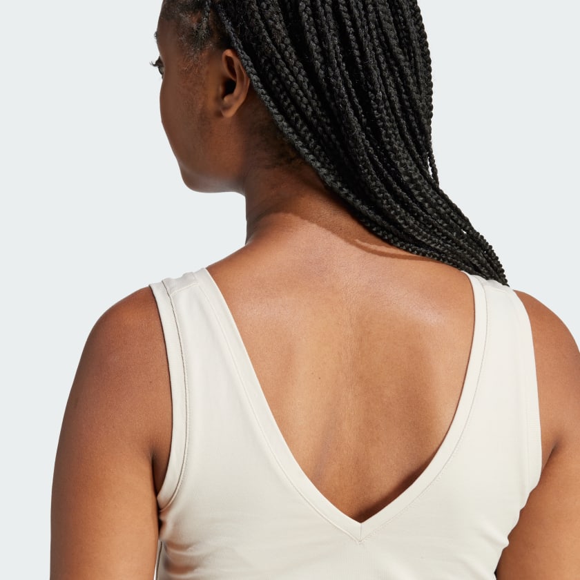 Women's adidas Essentials Small Logo Cotton Lifestyle Tank Top