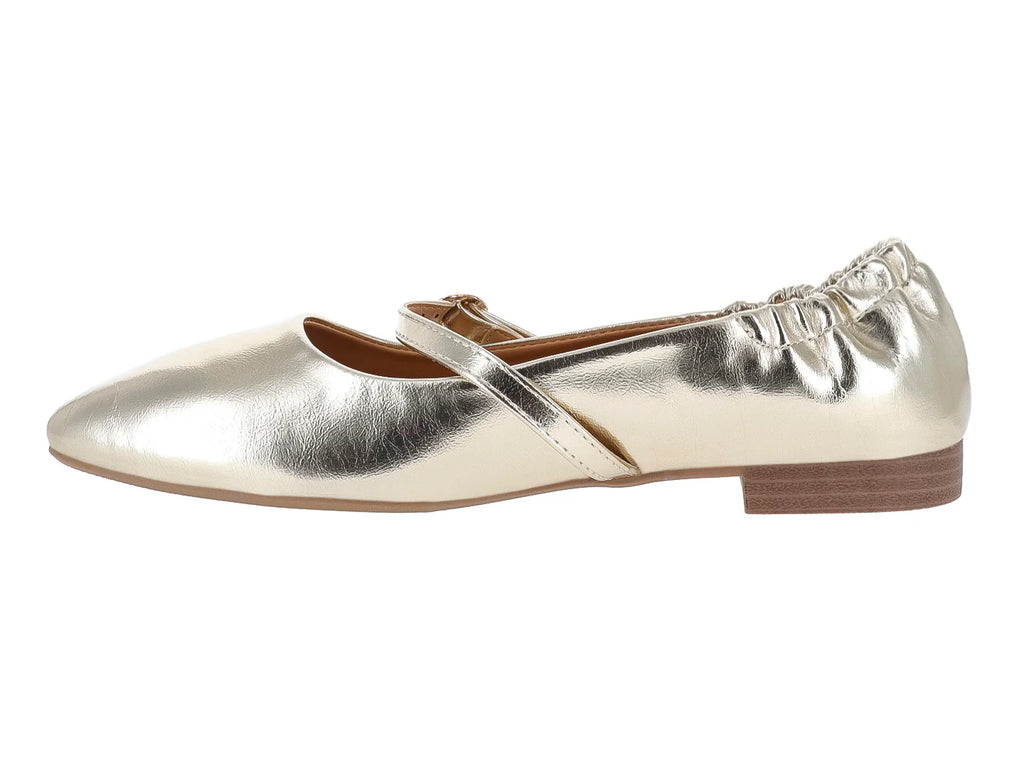 Zapatos Planos ROZE Color Dorado para Mujer