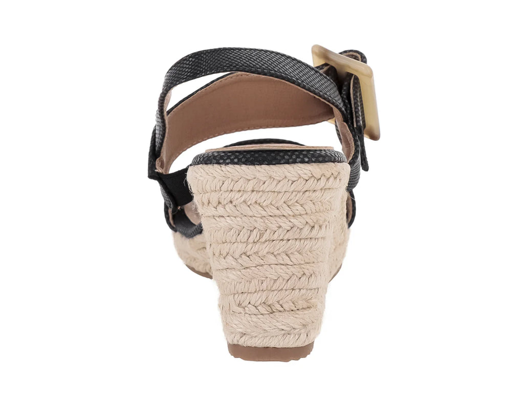 Sandalias Roze Plataforma Negro para Mujer