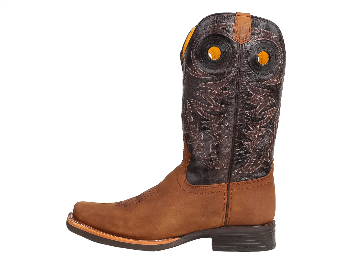 Botas Vaqueras Nokota Horse Color Chocolate para Niño