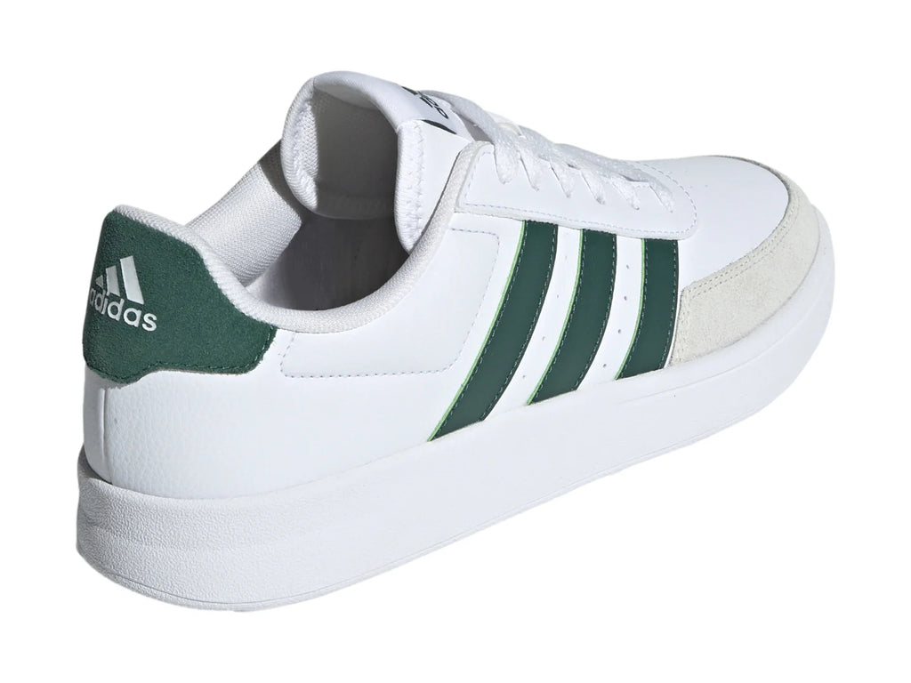 Tenis Adidas Breaknet 20 Blanco y Verde para Hombre