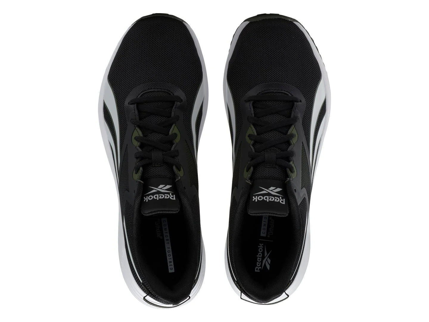 Tenis Reebok Lite Plus 3 Negro y Verde para Hombre