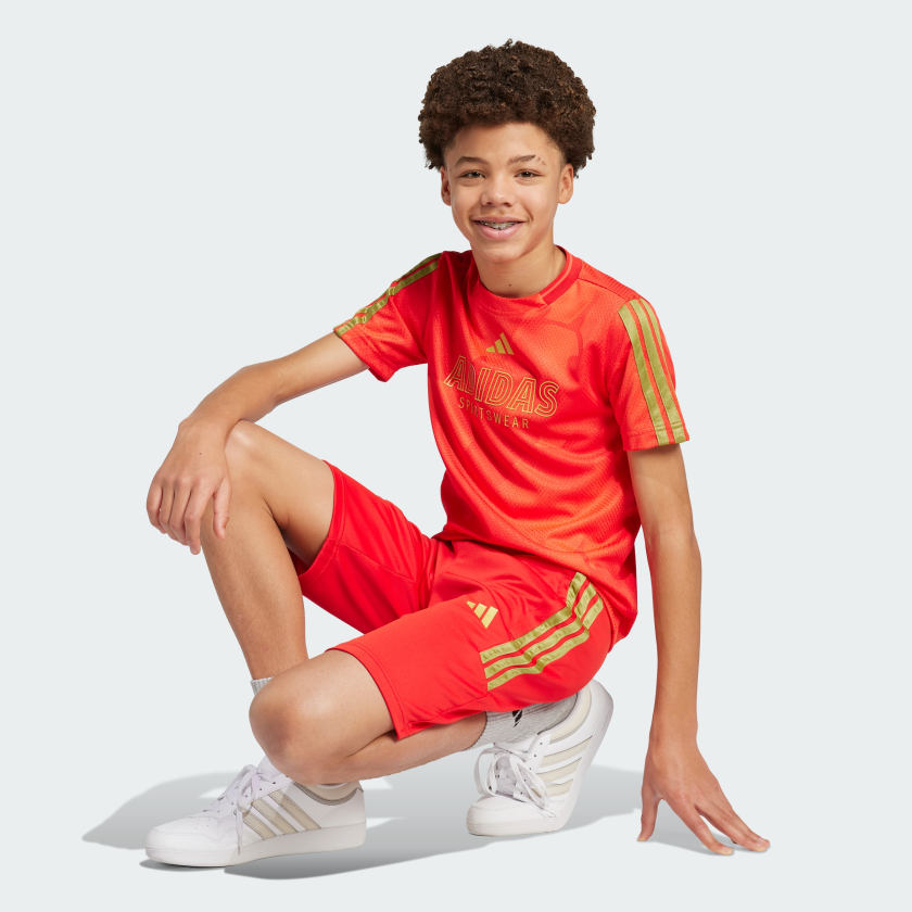 Kids' adidas House of Tiro Colors of Football Tee Kids