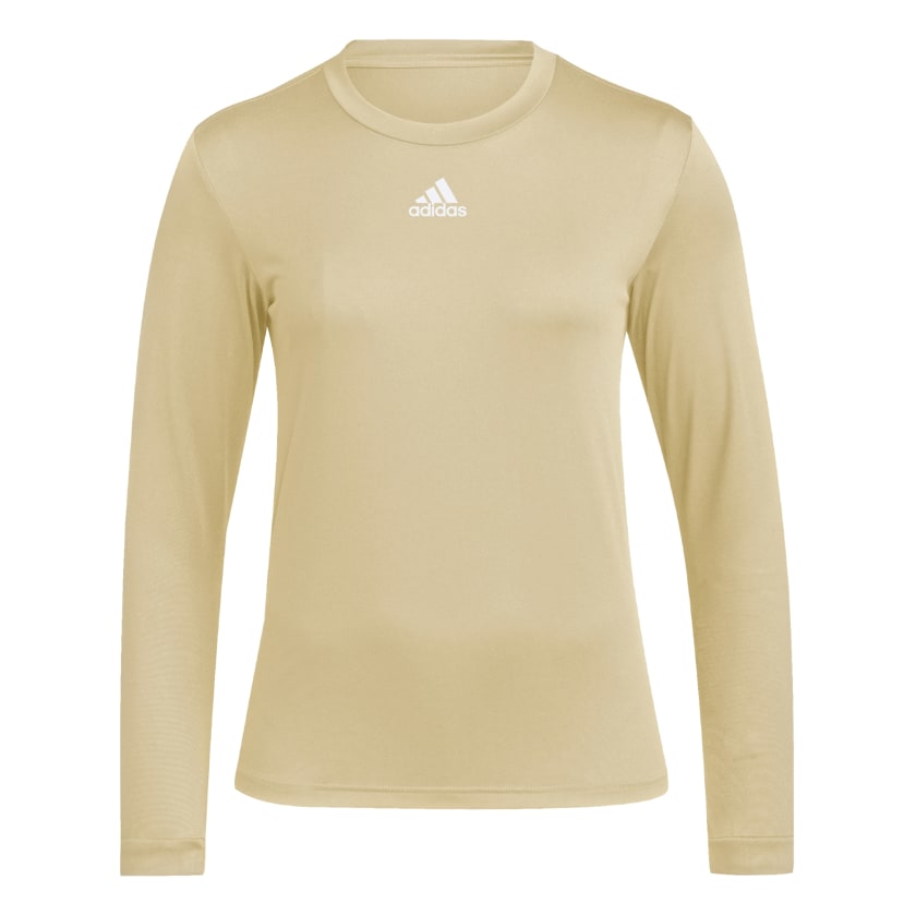Women's adidas Long Sleeve Pregame Badge of Sport Tee