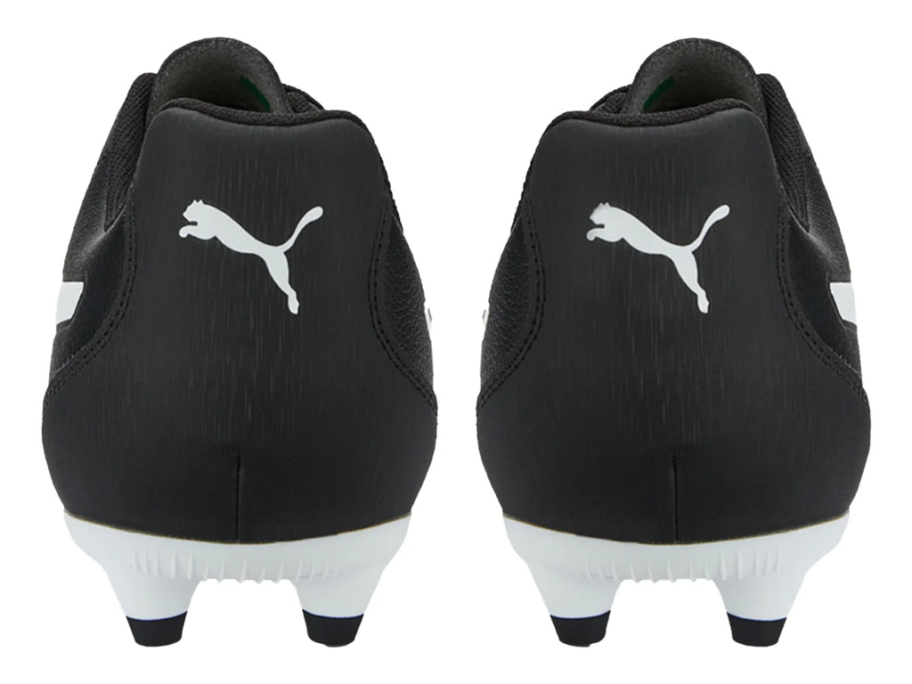 Tenis de Fútbol PUMA Monarch II Negro y Blanco para Hombre