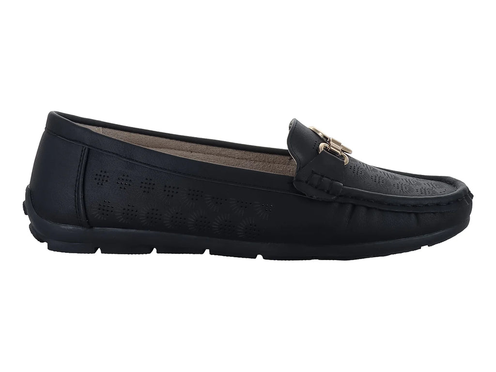 Zapatos Mocasines Comfort Fit Negro para Mujer