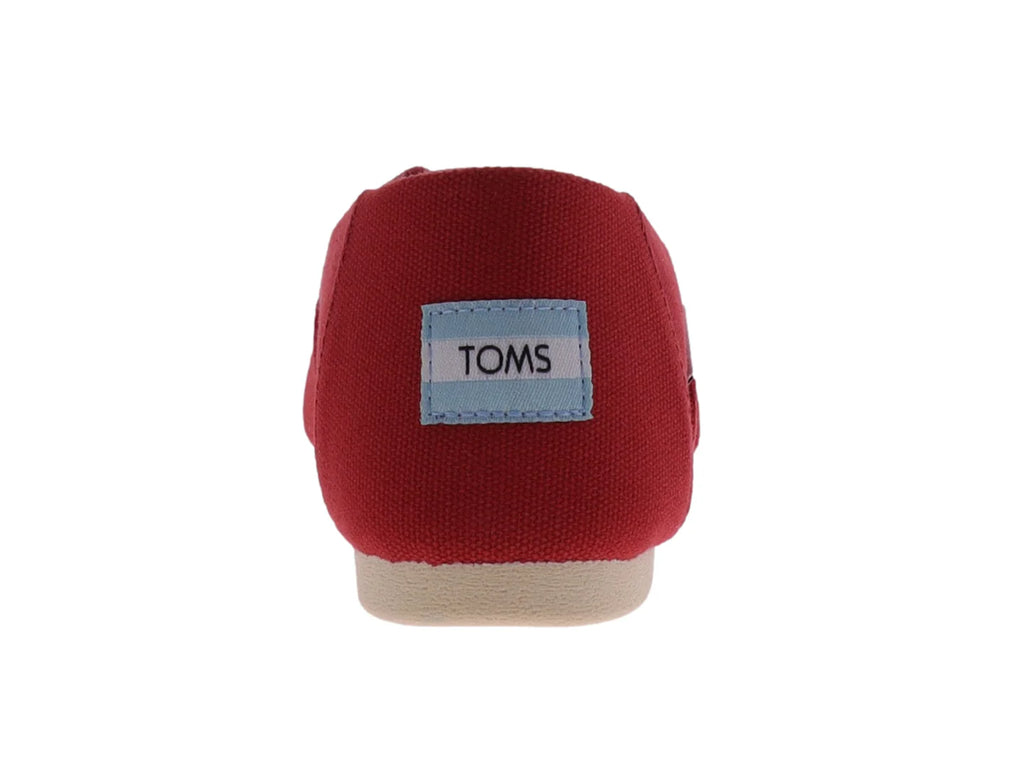 Alpargatas TOMS Rojo para Mujer