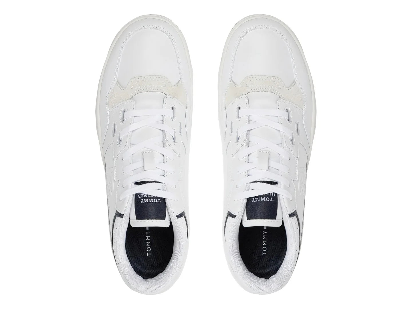 Tenis Tommy Hilfiger TH Basket Street Blancos para Hombre