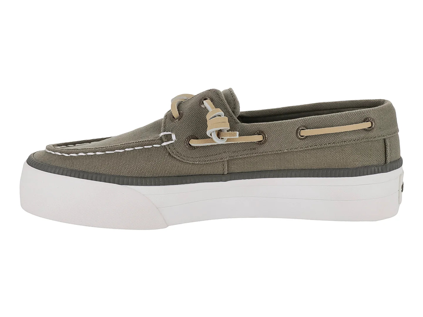 Tenis Sperry Mocasines Verde para Mujer
