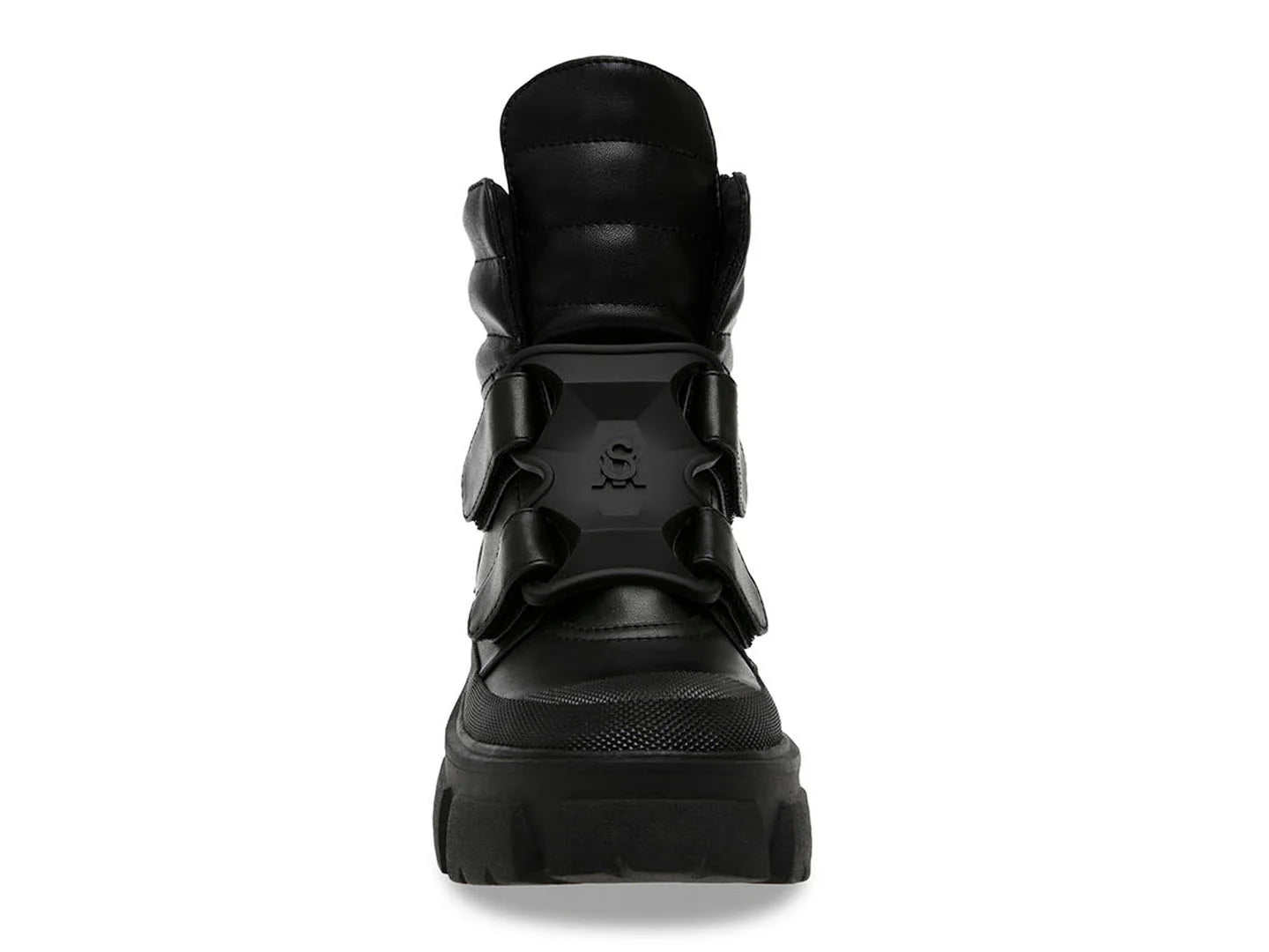 Botines Combat Steve Madden Negros para Mujer