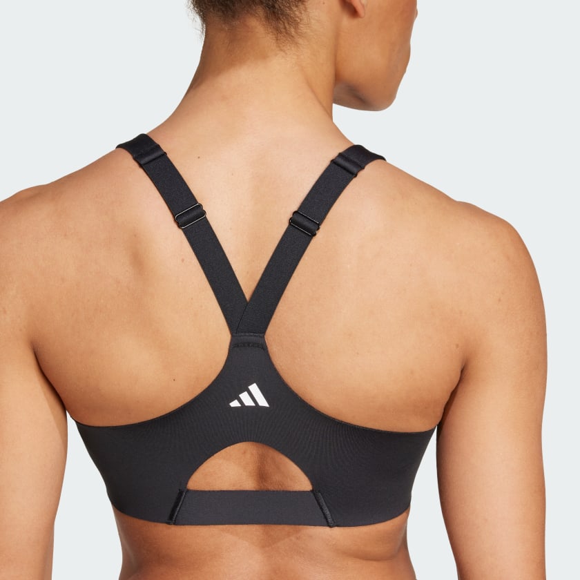 Women's adidas TLRD Impact Luxe High Support Zip Bra