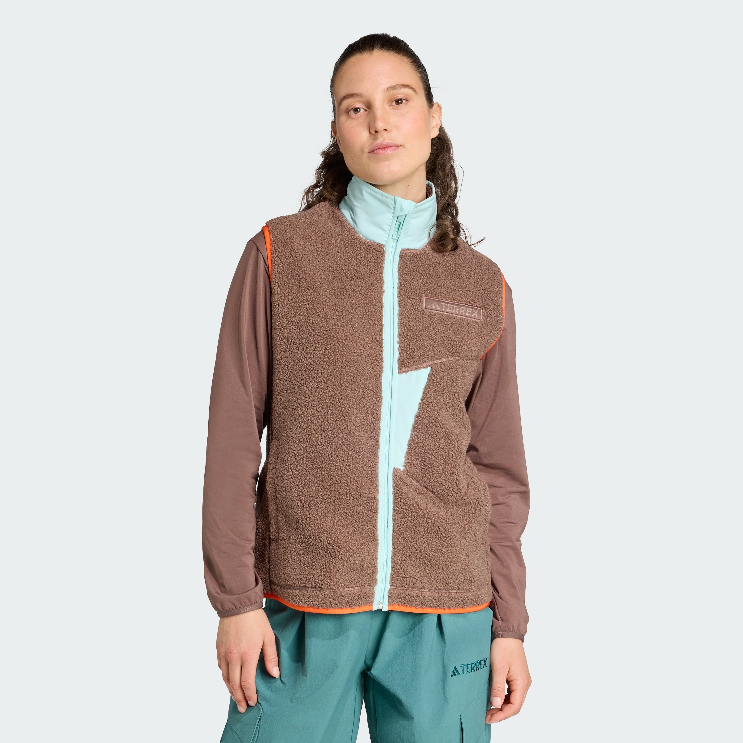 Women's adidas Terrex Xploric High Pile Fleece Vest