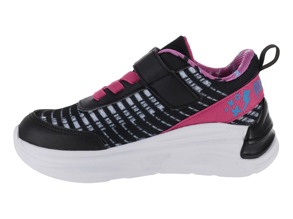Tenis Makena Negro y Fucsia para Niña
