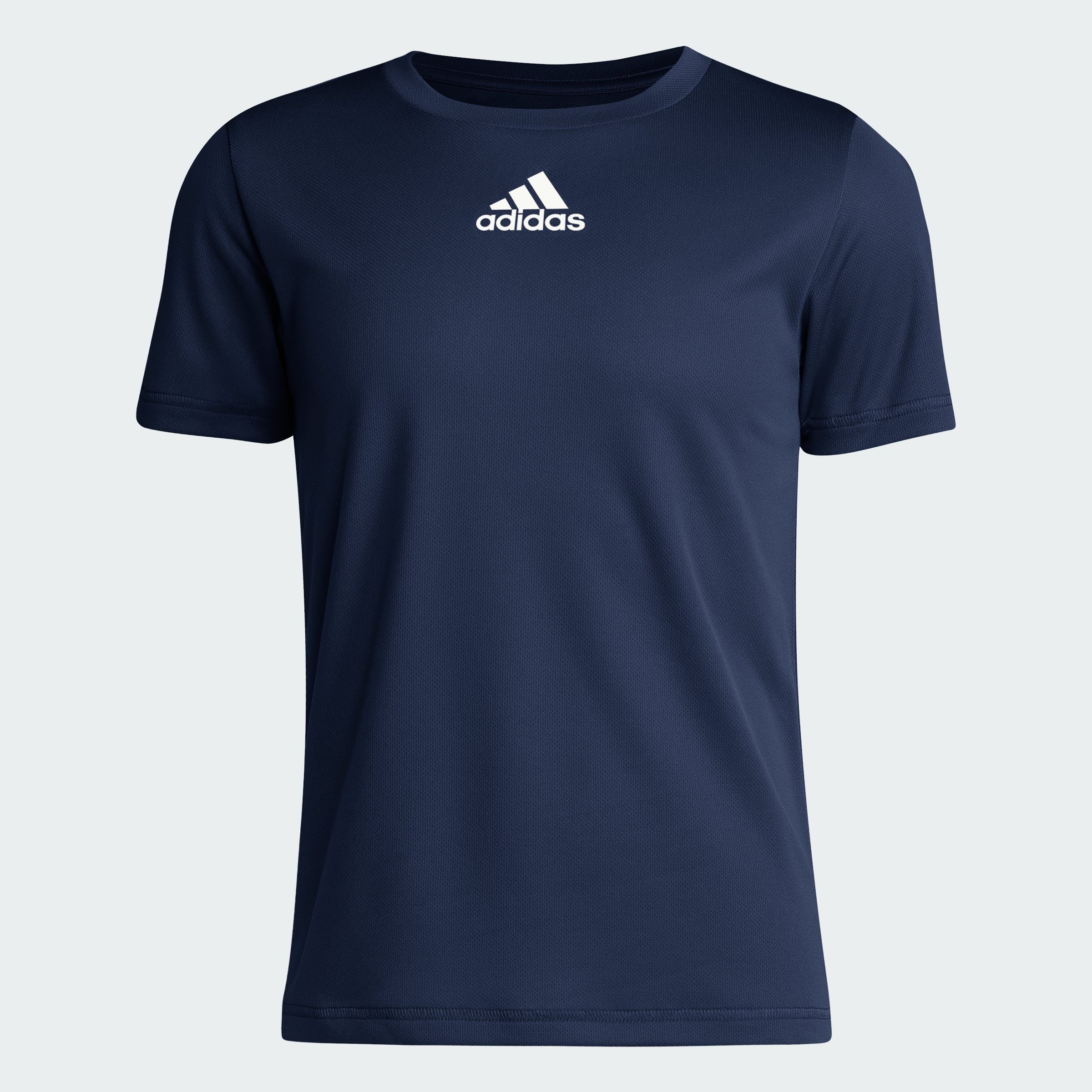 Kids' adidas SS PREGAME TEE BLANK LOGO