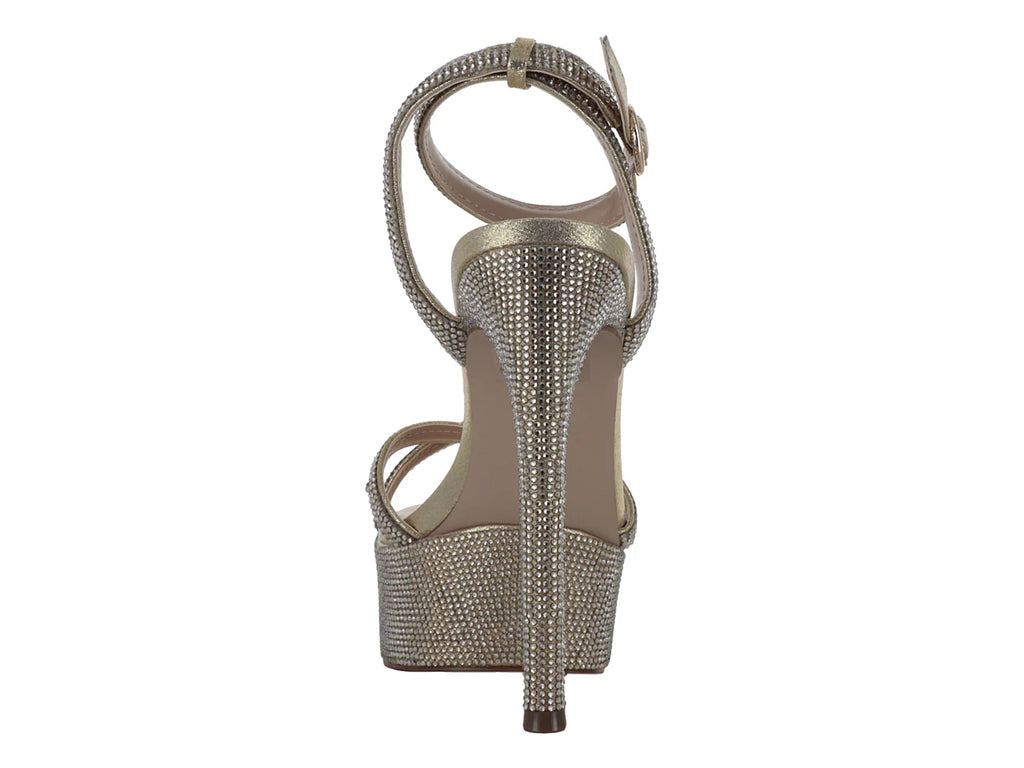 Sandalias de Tacón Steve Madden Dorado para Mujer