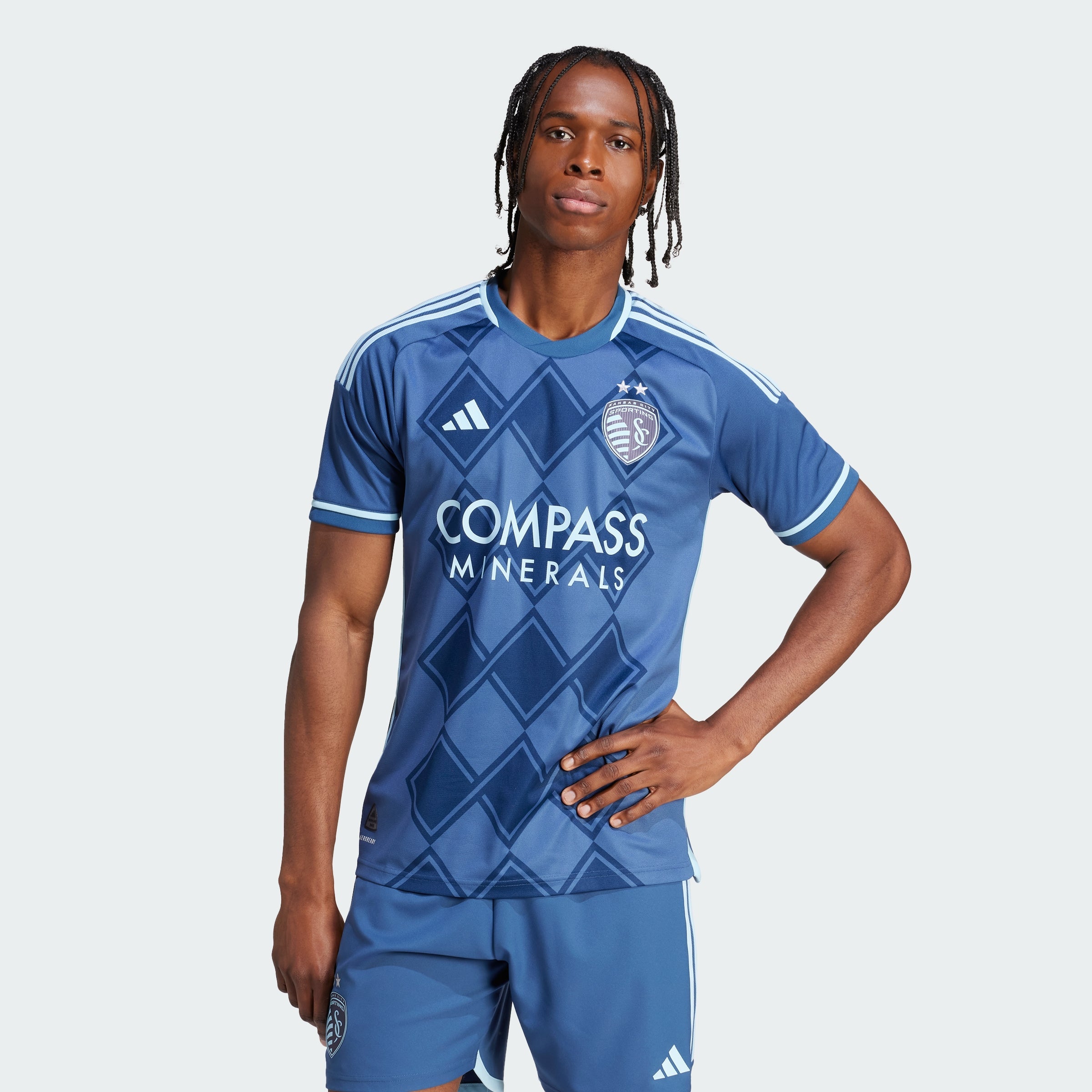 Men's adidas Sporting Kansas City 24/25 Away Authentic Jersey
