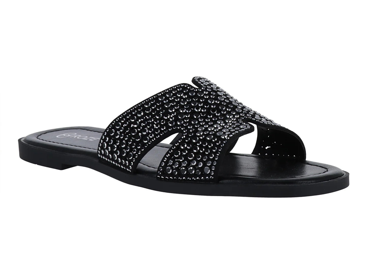 Sandalias ROZE Negro para Mujer