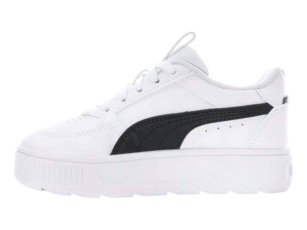 Tenis PUMA Carmen Rebelle Blanco y Negro para Niña