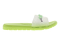 Sandalias Elega Verde Limón Transparente para Mujer