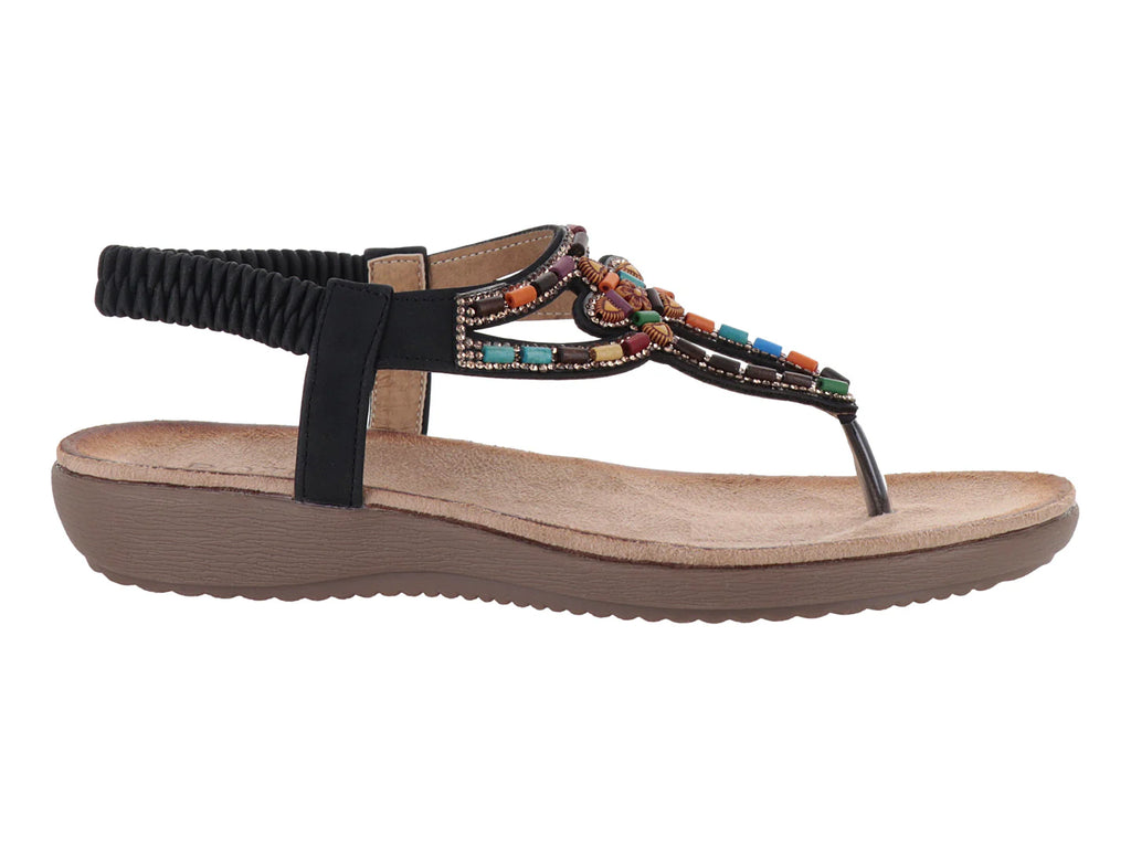 Sandalias ROZE Negro para Mujer