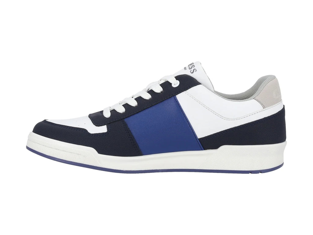 Tenis GUESS Blanco y Azul para Hombre