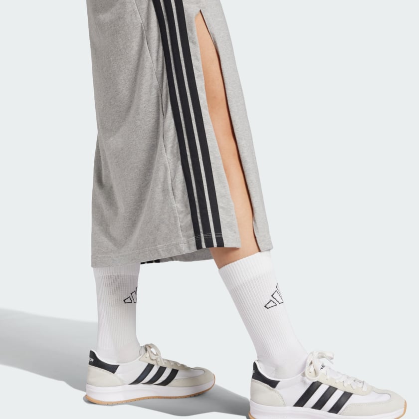 Women's adidas Essentials 3-Stripes Long Racerback Dress
